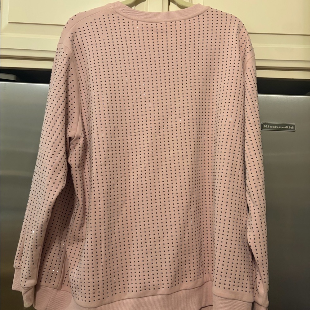 Queen of sparkles Pink Sushi Embroidered Sweater - Picture 3 of 3